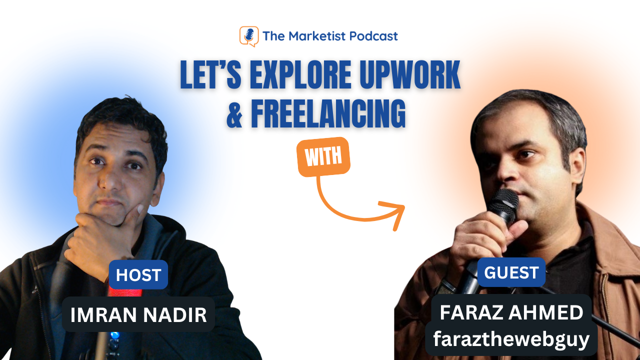 Faraz has been freelancing since 2013 and has seen Upwork evolve from early days to today’s saturated, noisy market. Instead of talking theory, we focused on real freelancing, what works, what doesn’t, and why most people quit too early.