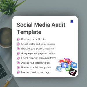 Social Media Audit Template